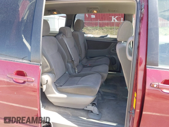 2006 Toyota Sienna CE with VIN 5TDZA23C76S497270, listed as a IAAI auction lot 41970487 with 190,255 mi miles and . Bid and sale history available at DreamBid. Image 8.