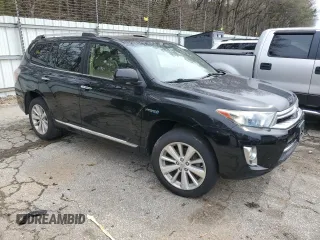2012 Toyota Highlander Hybrid Limited with VIN JTEDC3EH2C2009148, listed as a Copart auction lot 49778395 with 0 mi miles and Clean Title. Bid and sale history available at carsss.com. Image 4.