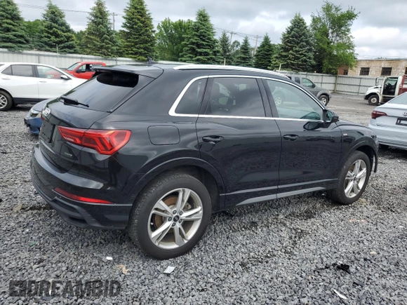 2023 Audi Q3 S line Premium Plus с VIN WA1EECF37P1138112, выставлен на аукционе Copart как лот 61012815 с пробегом 39 366 миль миль и Списание • Salvage title. История ставок и продаж доступна на DreamBid. Изображение 3.