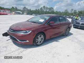 2015 Chrysler 200 Limited z VIN 1C3CCCAB3FN687402, wystawiony jako IAAI lot #42269561 z przebiegiem 178 372 mil mil oraz . Historia ofert i sprzedaży dostępna na DreamBid. Obrazek 2.