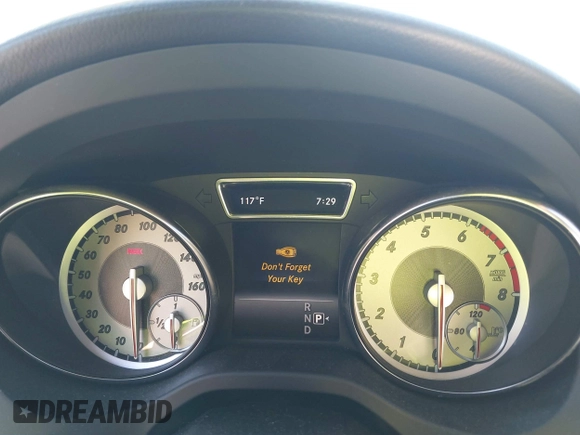 2015 Mercedes-Benz CLA 250 with VIN WDDSJ4GB3FN177437, listed as a IAAI auction lot 42481056 with 93,473 mi miles and . Bid and sale history available at DreamBid. Image 7.