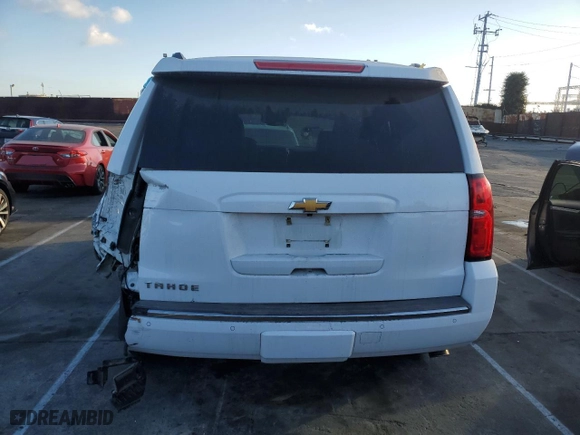 2015 Chevrolet Tahoe LTZ with VIN 1GNSCCKC3FR177176, listed as a Copart auction lot 43425335 with 116,669 mi miles and Salvage Title. Bid and sale history available at carsss.com. Image 6.