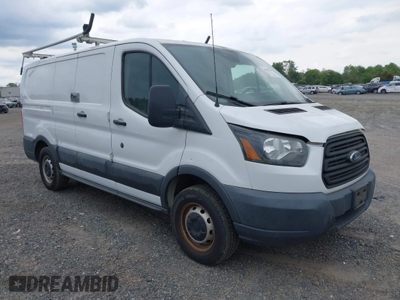 2016 Ford Transit Cargo with VIN 1FTYE1ZM8GKA63622, listed as a IAAI auction lot 41887397 with 153,206 mi miles and . Bid and sale history available at carsss.com. Image 1.