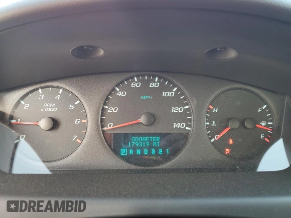 2009 Chevrolet Impala LS with VIN 2G1WB57KX91168389, listed as a Copart auction lot 79554244 with 179,319 mi miles and Salvage Title. Bid and sale history available at DreamBid. Image 9.