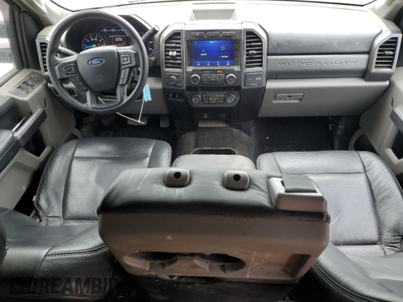 2020 Ford F-250 XL with VIN 1FT7W2B68LEC45808, listed as a Copart auction lot 55674505 with 136,473 mi miles and Salvage title. Bid and sale history available at DreamBid. Image 8.