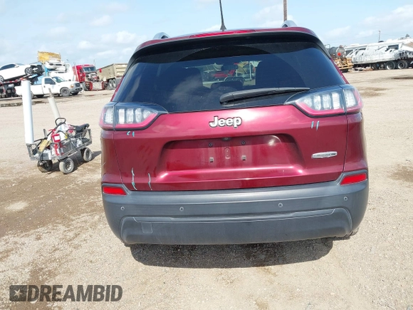 2019 Jeep Cherokee Latitude Plus with VIN 1C4PJLLBXKD444248, listed as a IAAI auction lot 42383148 with 114,532 mi miles and . Bid and sale history available at DreamBid. Image 16.