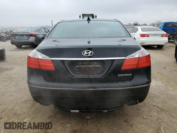 2011 Hyundai Genesis with VIN KMHGC4DE5BU115204, listed as a Copart auction lot 86796014 with 173,990 mi miles and Salvage Title. Bid and sale history available at carsss.com. Image 6.