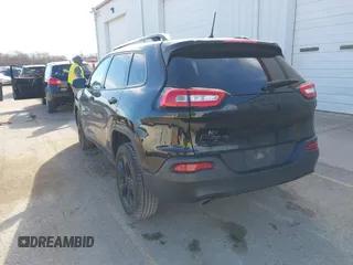 2017 Jeep Cherokee Sport with VIN 1C4PJMAB4HW664474, listed as a IAAI auction lot 41811736 with 102,301 mi miles. Bid and sale history available at carsss.com. Image 3.