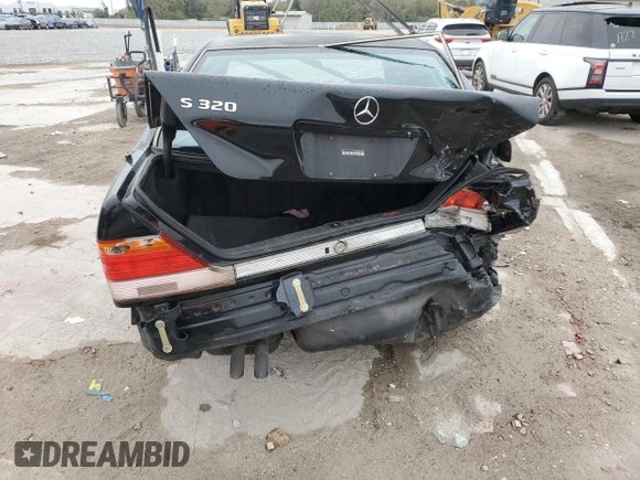 1995 Mercedes-Benz S 320 with VIN WDBGA32E5SA274778, listed as a Copart auction lot 45676305 with 102,942 mi miles and Salvage Title. Bid and sale history available at DreamBid. Image 6.