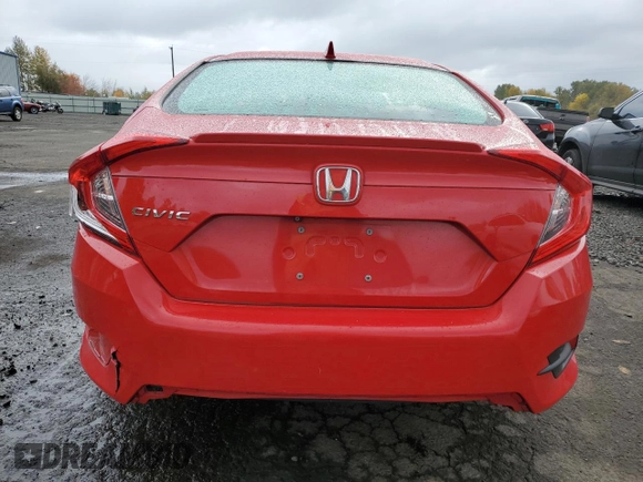 2017 Honda Civic Sedan EX-T with VIN 2HGFC1F4XHH632188, listed as a Copart auction lot 79520774 with 94,017 mi miles and Salvage Title. Bid and sale history available at carsss.com. Image 6.