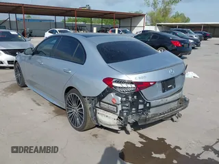 2023 Mercedes-Benz C 300 with VIN W1KAF4GB3PR106522, listed as a IAAI auction lot 42024804 with 62,106 mi miles and . Bid and sale history available at DreamBid. Image 3.