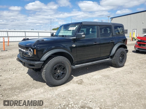 2022 Ford Bronco with VIN 1FMEE5DP4NLB67930, listed as a Copart auction lot 54741955 with 8,087 mi miles and Salvage title. Bid and sale history available at DreamBid. Image 1.