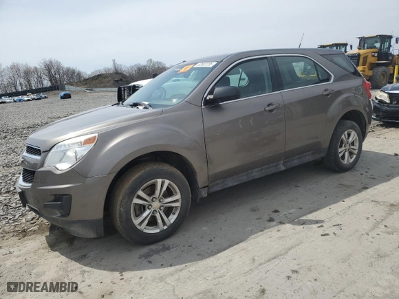 2010 Chevrolet Equinox LS with VIN 2CNALBEW1A6240909, listed as a Copart auction lot 52802235 with 0 mi miles and Salvage Title. Bid and sale history available at carsss.com. Image 1.