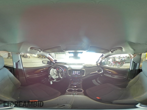 2021 GMC Terrain SLE z VIN 3GKALTEV7ML360767, wystawiony jako Copart lot #55701895 z przebiegiem 46 500 mil mil oraz Szkoda całkowita • Salvage title. Historia ofert i sprzedaży dostępna na DreamBid. Obrazek 14.