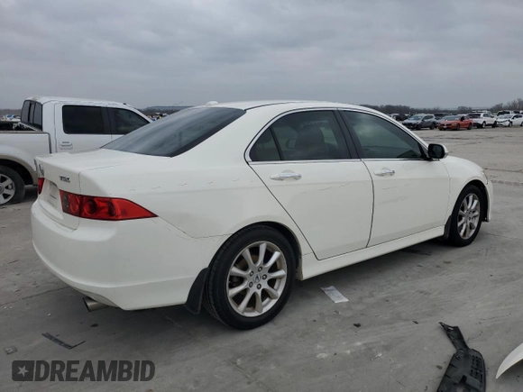 2008 Acura TSX Nav с VIN JH4CL96948C003216, выставлен на аукционе Copart как лот 44172285 с пробегом 93 320 миль миль и Списание • Salvage title. История ставок и продаж доступна на DreamBid. Изображение 3.
