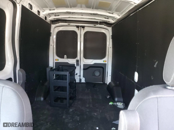 2023 Ford E-Transit Cargo Van with VIN 1FTBW9CK1PKB93878, listed as a Copart auction lot 82899604 with 6,009 mi miles and Salvage Title. Bid and sale history available at carsss.com. Image 10.