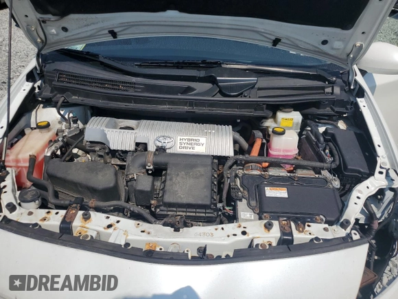 2014 Toyota Prius Four with VIN JTDKN3DU2E1758626, listed as a Copart auction lot 64491855 with 193,502 mi miles and Clean title. Bid and sale history available at DreamBid. Image 11.