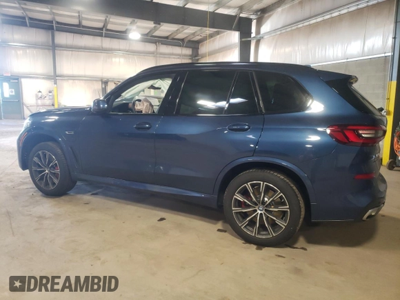 2023 BMW X5 xDrive45e with VIN 5UXTA6C03P9P03251, listed as a Copart auction lot 37282253 with 0 mi miles. Bid and sale history available at carsss.com. Image 2.