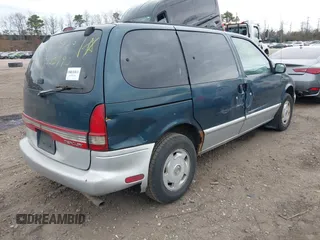 1998 Mercury Villager z VIN 4M2ZV111XWDJ14671, wystawiony jako IAAI lot #42025401 z przebiegiem 133 162 mil mil oraz . Historia ofert i sprzedaży dostępna na DreamBid. Obrazek 4.