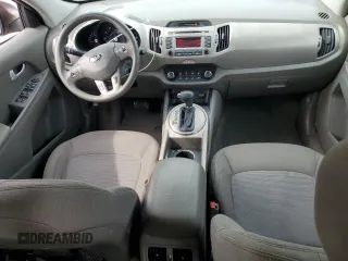 2015 Kia Sportage LX with VIN KNDPB3AC9F7698837, listed as a Copart auction lot 54319155 with 156,113 mi miles and Salvage Title. Bid and sale history available at carsss.com. Image 8.