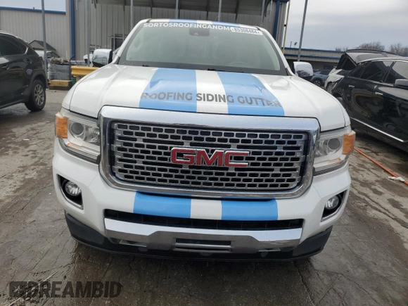 2017 GMC Canyon 4WD Denali with VIN 1GTG6EEN0H1304675, listed as a Copart auction lot 85308484 with 217,152 mi miles and Salvage Title. Bid and sale history available at carsss.com. Image 5.