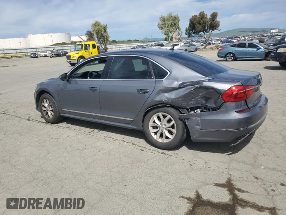 2016 Volkswagen Passat 1.8T S with VIN 1VWAT7A37GC020264, listed as a Copart auction lot 52545295 with 75,395 mi miles and Salvage Title. Bid and sale history available at carsss.com. Image 2.