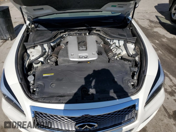 2019 Infiniti Q70 Luxe with VIN JN1BY1AR7KM585629, listed as a Copart auction lot 49665645 with 47,755 mi miles and Salvage Title. Bid and sale history available at DreamBid. Image 11.