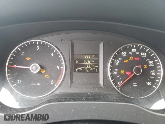 2014 Volkswagen Jetta TDI w/Premium with VIN 3VWLL7AJ2EM266867, listed as a Copart auction lot 52174475 with 73,574 mi miles and Salvage title. Bid and sale history available at DreamBid. Image 9.