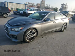 2015 Infiniti Q50 Premium z VIN JN1BV7AP1FM337702, wystawiony jako Copart lot #60252185 z przebiegiem 169 634 mil mil oraz Szkoda całkowita • Salvage title. Historia ofert i sprzedaży dostępna na DreamBid. Obrazek 1.