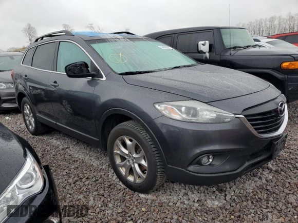 2015 Mazda CX-9 Touring with VIN JM3TB3CA6F0465251, listed as a Copart auction lot 54746275 with 160,889 mi miles and Non Repairable. Bid and sale history available at carsss.com. Image 4.
