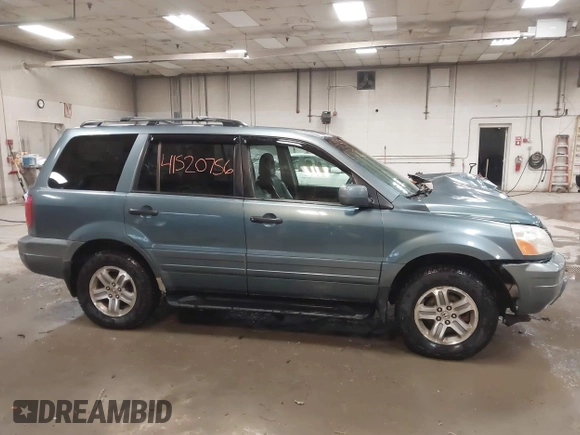 2005 Honda Pilot EX-L with RES with VIN 2HKYF18615H515907, listed as a IAAI auction lot 41520756 with 172,939 mi miles. Bid and sale history available at carsss.com. Image 13.