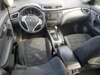 2016 Nissan Rogue SV with VIN 5N1AT2MV8GC919892, listed as a Copart auction lot 48593215 with 116,191 mi miles and Salvage Title. Bid and sale history available at carsss.com. Image 8.