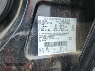2004 Ford F-150 XLT with VIN 1FTPW14594KC71934, listed as a Copart auction lot 59763685 with Not provided miles and Salvage title. Bid and sale history available at DreamBid. Image 12.