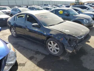 2004 Nissan Maxima SE with VIN 1N4BA41E24C854862, listed as a Copart auction lot 47201185 with 0 mi miles and Salvage Title. Bid and sale history available at carsss.com. Image 4.