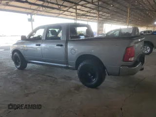 2020 Ram 1500 Classic Tradesman with VIN 3C6RR6KTXLG134058, listed as a Copart auction lot 82161524 with 50,796 mi miles and Salvage Title. Bid and sale history available at carsss.com. Image 2.