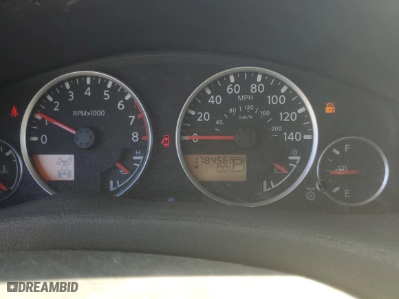 2005 Nissan Pathfinder LE with VIN 5N1AR18W85C766052, listed as a Copart auction lot 52217315 with 178,456 mi miles and Clean Title. Bid and sale history available at carsss.com. Image 9.