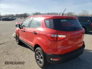 2020 Ford EcoSport S with VIN MAJ6S3FL5LC319202, listed as a Copart auction lot 42954155 with 19,971 mi miles and Non Repairable. Bid and sale history available at DreamBid. Image 3.