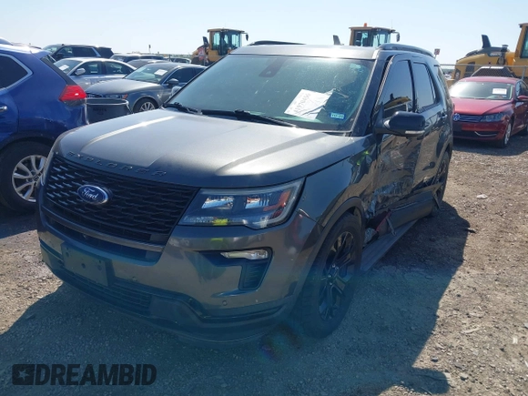 2019 Ford Explorer Sport с VIN 1FM5K8GT6KGA76813, выставлен на аукционе IAAI как лот 41970456 с пробегом 71 624 миль миль и . История ставок и продаж доступна на DreamBid. Изображение 18.