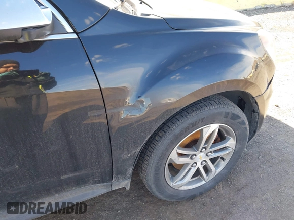 2016 Chevrolet Equinox LTZ with VIN 2GNFLGE38G6174419, listed as a IAAI auction lot 41626350 with 260,674 mi miles. Bid and sale history available at carsss.com. Image 17.