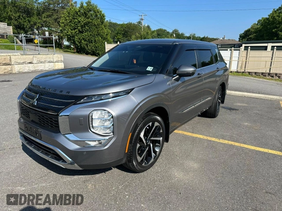 2022 Mitsubishi Outlander SE z VIN JA4J4UA86NZ050077, wystawiony jako Copart lot #61336925 z przebiegiem 78 783 mil mil oraz Czysty tytuł • Clean title. Historia ofert i sprzedaży dostępna na DreamBid. Obrazek 1.