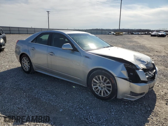 2010 Cadillac CTS Luxury with VIN 1G6DE5EG1A0127348, listed as a Copart auction lot 46606405 with 165,033 mi miles and Salvage Title. Bid and sale history available at carsss.com. Image 4.