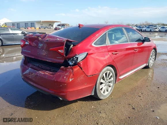 2015 Hyundai Sonata 2.4L Limited with VIN 5NPE34AF9FH190786, listed as a IAAI auction lot 41695870 with 137,178 mi miles. Bid and sale history available at carsss.com. Image 4.