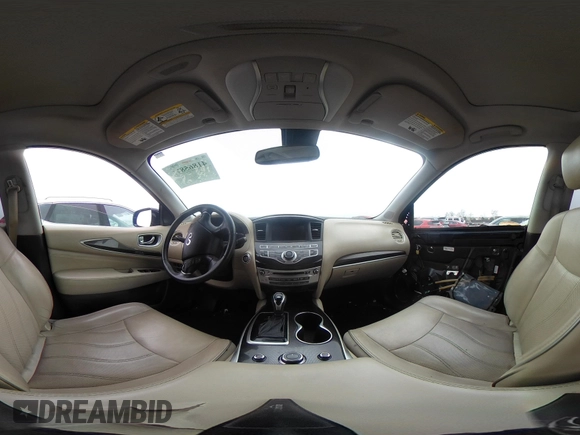 2017 Infiniti QX60 with VIN 5N1DL0MN3HC528880, listed as a IAAI auction lot 41865871 with 183,430 mi miles. Bid and sale history available at carsss.com. Image 19.