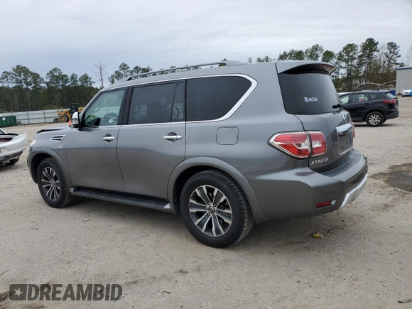 2018 Nissan Armada SV with VIN JN8AY2NC9J9556949, listed as a Copart auction lot 86526934 with 96,293 mi miles and Salvage Title. Bid and sale history available at carsss.com. Image 2.
