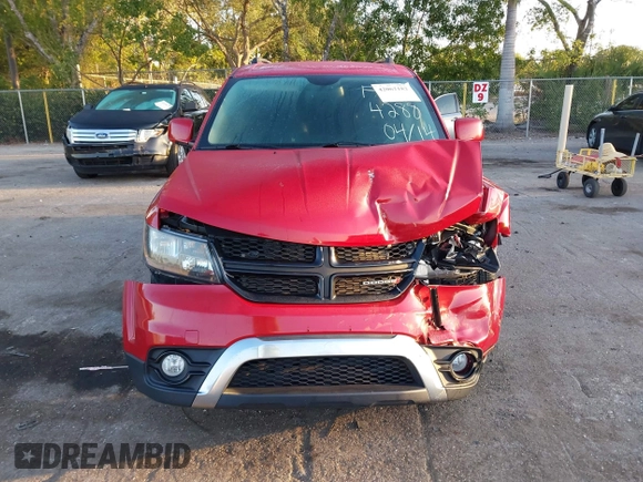 2016 Dodge Journey Crossroad z VIN 3C4PDCGB7GT124288, wystawiony jako IAAI lot #42062182 z przebiegiem 108 405 mil mil oraz . Historia ofert i sprzedaży dostępna na DreamBid. Obrazek 6.