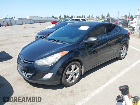 2013 Hyundai Elantra GLS with VIN 5NPDH4AE1DH239917, listed as a IAAI auction lot 42532277 with 211,058 mi miles and . Bid and sale history available at DreamBid. Image 2.