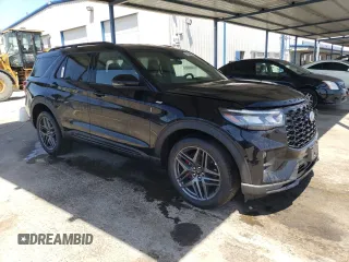 2025 Ford Explorer ST-Line with VIN 1FMUK8KH5SGB64508, listed as a Copart auction lot 59611525 with 440 mi miles and Non repairable. Bid and sale history available at DreamBid. Image 4.