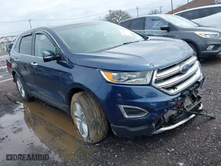 2017 Ford Edge SEL with VIN 2FMPK4J9XHBB45727, listed as a IAAI auction lot 41942601 with 82,010 mi miles. Bid and sale history available at carsss.com. Image 1.