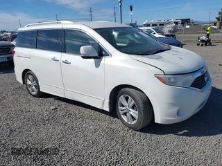 2012 Nissan Quest LE z VIN JN8AE2KPXC9048170, wystawiony jako IAAI lot #42194914 z przebiegiem 209 574 mil mil oraz . Historia ofert i sprzedaży dostępna na DreamBid. Obrazek 1.