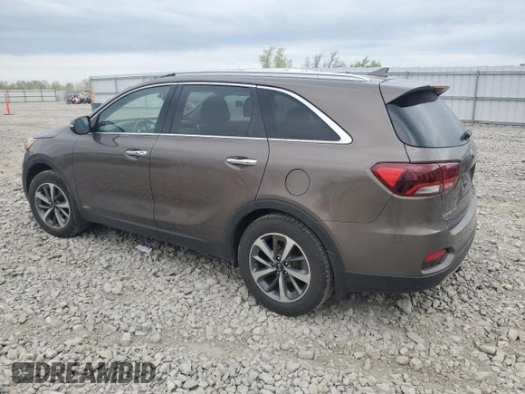 2019 Kia Sorento EX with VIN 5XYPHDA53KG502278, listed as a Copart auction lot 56567525 with 108,409 mi miles and Salvage title. Bid and sale history available at DreamBid. Image 2.